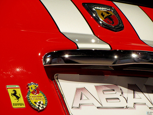 carpr0n Decorated veteran Starring Abarth 695 Tributo Ferrari by Pablo 