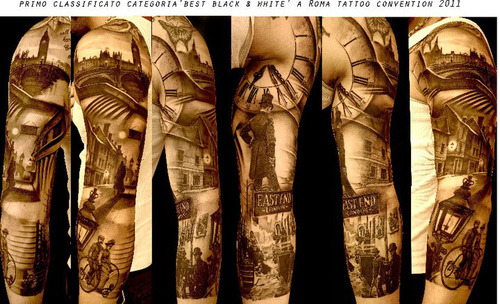  tattoo sleeves victorian black and white tattoo black and white
