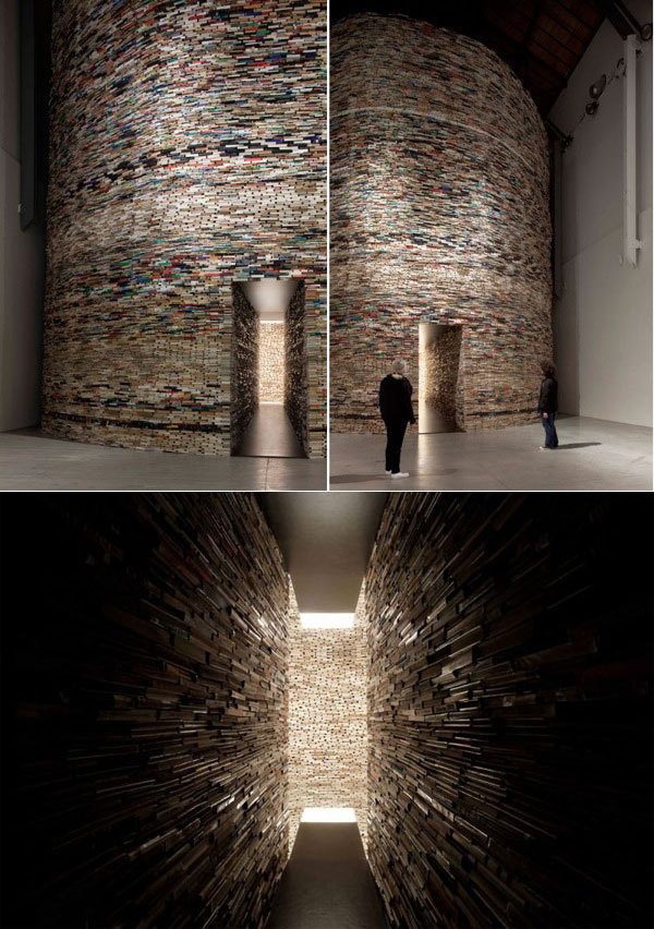 10 Gorgeous Buildings Made Out of Books