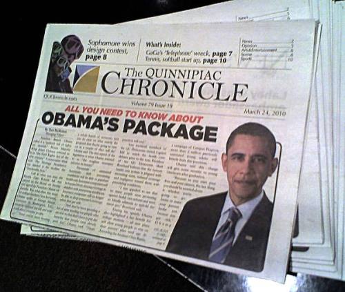 OBAMA'S PACKAGE | This is Called Headline Fail [PIC]