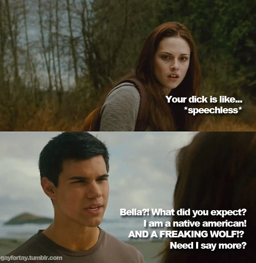 I mean, really, Bella. Do your researches! :D HRRRRRRR!