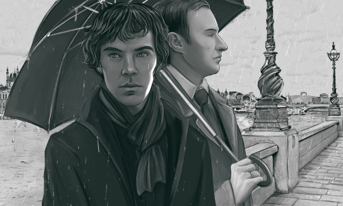 shaddicted: Holmes brothers. By another talented artist ViaEstelar from DeviantART. 