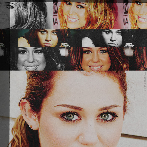 TOP OF WOMEN WHO HAVE KILLER EYES (not in special order) ϟ MILEY CYRUS
