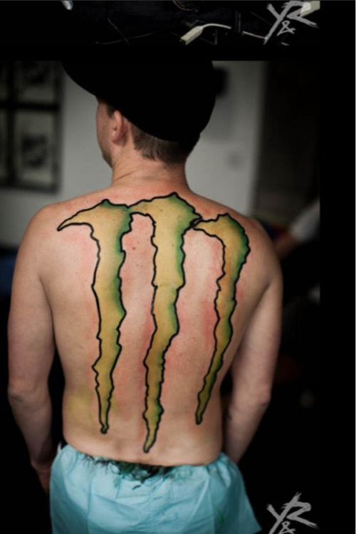 celebrity image gallery monster energy tattoo
