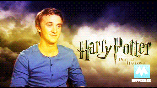  Top 15 People of 2010 || #5 Tom Felton &#8220;I really tried out for the part of Harry Potter, but they ended up picking me for the part of the enemy of Harry. Actually it is really fun playing the bad kid because it just has so many interesting qualities to it. And Daniel Radcliffe and I get along really well off set so it&#8217;s really fun filming.&#8221; 