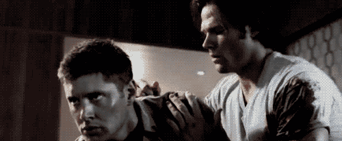 deanskraken: deanwinchesterismyburgergod: crowley-: rivetingtv: Putting Your Brother Back Together 101: Be as brutal as necessary ONE HARD THRUST. No one Dean is making that FUUU- face, a thrust like that with that padacock would surely do something. FUCKING BRUTAL We all know the padacock has a survival rate of 0% soooo 