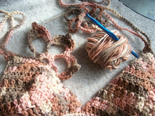 Another bikini top that&#8217;s stitchin&#8217; up just fine! AWE!Some Crochet by G!naRenay