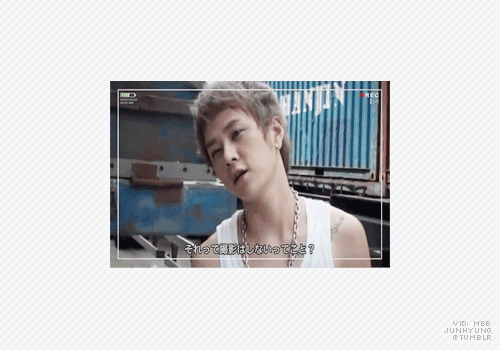 junhyung:  ty gif alert, but look at his little face lakds;fjasdfhere’s the big version (10mb)