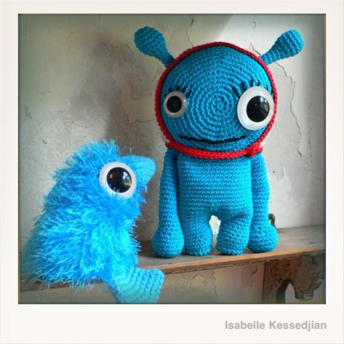 crocheted monsters