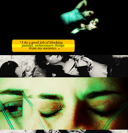 iheartrobandkristen: I do a good job of blocking painful, unnecessary things from my memory.-Bella Swan, Twilight, Chapter 1, p.6