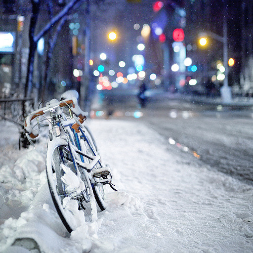 Bike in the Snow (by Mute*) 