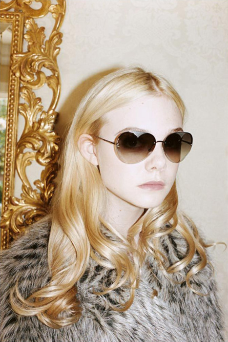 Elle Fanning photographed by Juergen Teller for Marc by Marc Jacobs