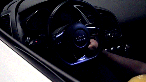 visualcocaine: Audi R8 Ignition. 